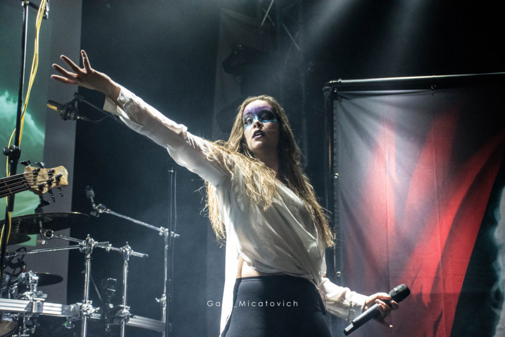 Sofia Schmidt live with Ethereal Kingdoms supporting Finntroll 2018