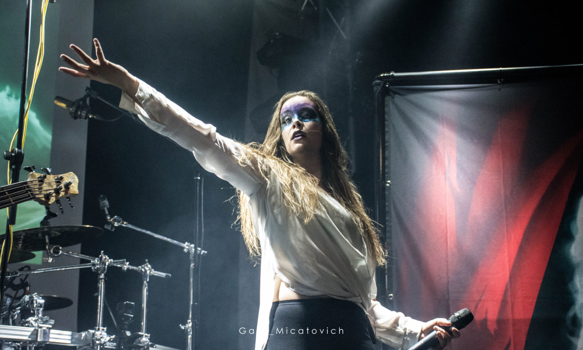 Sofia Schmidt live with Ethereal Kingdoms supporting Finntroll 2018