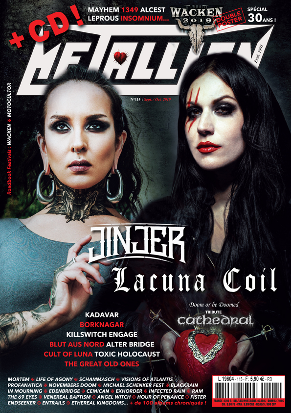 Ethereal Kingdoms is featured on the front page of Metallian, the largest French language metal magazine. Interview about Hollow Mirror inside.