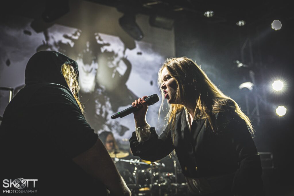 "___
Sofia Schmidt and Christian Rasmussen
Ethereal Kingdoms live at Wintersun 15th anniversary support
August 30th 2019, Gimle, Roskilde
Portrait by Skoett Photography