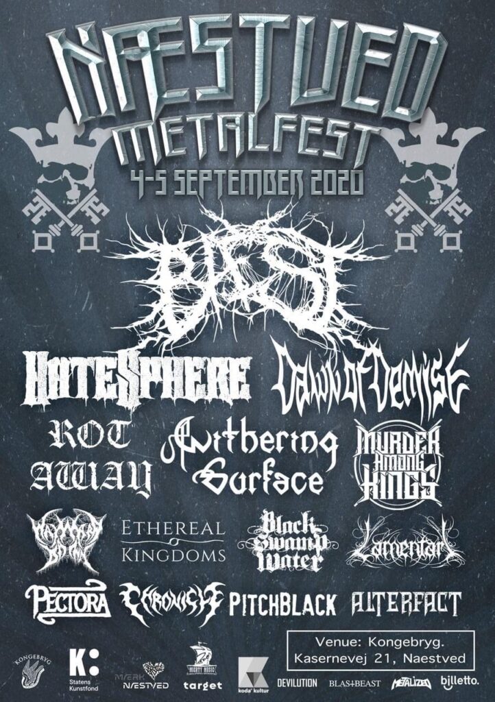 Næstved Metalfest 2020 full lineup